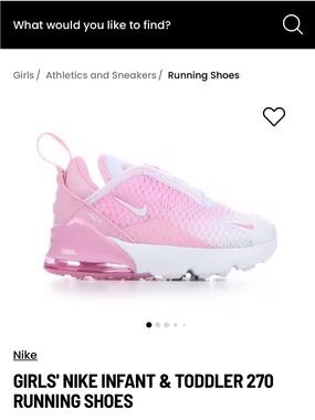 Nike Air 270 Girls' Infant & Toddler Sneakers - Pink/White
